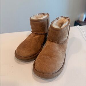 UGG Tan Kids Ultra Mini Uggs